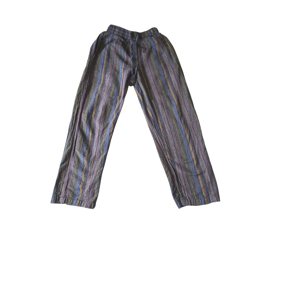 Earthbound Trading Co Striped Boho Pants Small DO NOT BUY‎